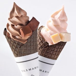 シルスマリア 「生チョコソフト りんご」